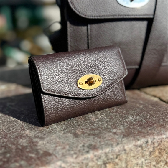 Mulberry Darley Folded Multi-Card Wallet Ebony